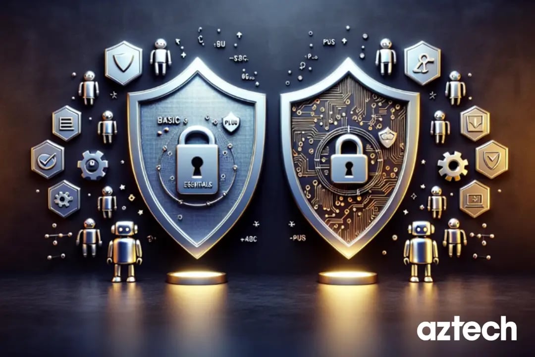 Comparison between Cyber Essentials Basic and Plus